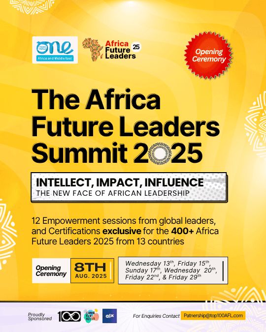 One Young World West & Central Africa Partners with Top100 Africa Future Leaders